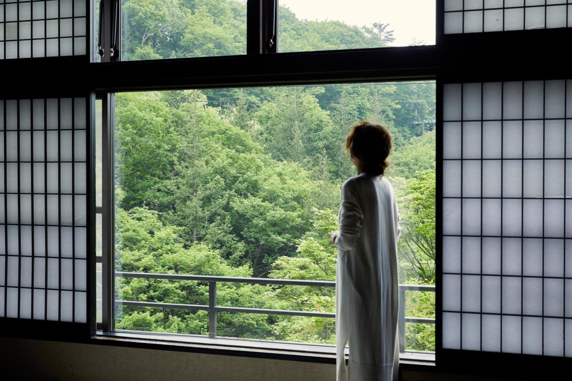 茅野 蓼科亲汤温泉日式旅馆酒店 外观 照片